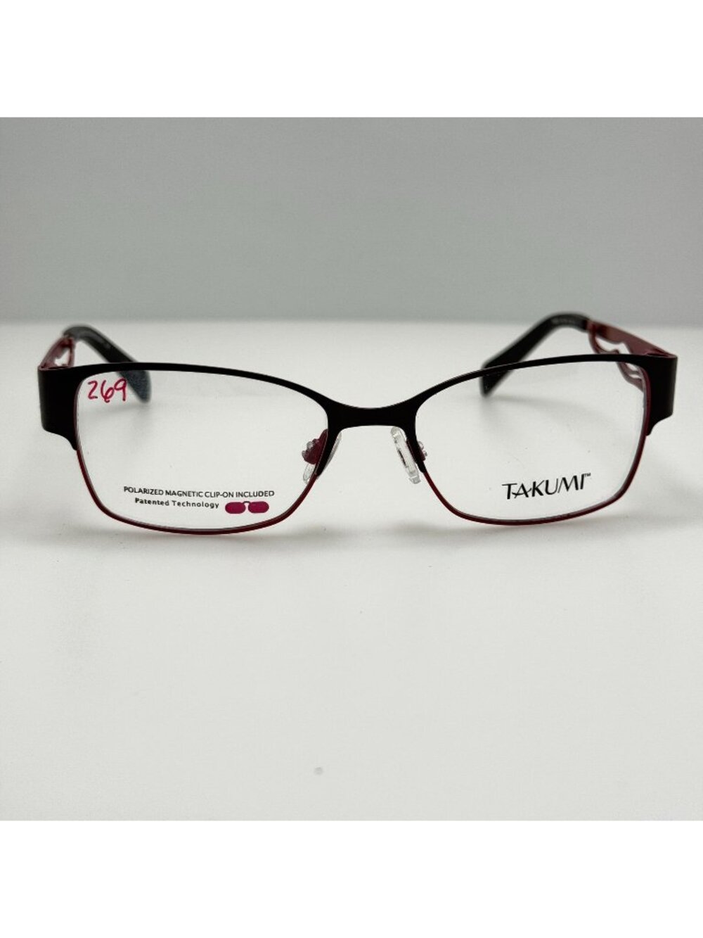 Takumi T9950 10 Eyeglasses Eye Glasses Frames 50-16-135 W/ Clip